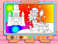 Spiel Coloring Book: Mermaid Makeup