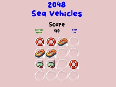 Spiel 2048 Sea Vehicles