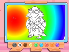 Spiel Coloring Book: Spionero Golubiro
