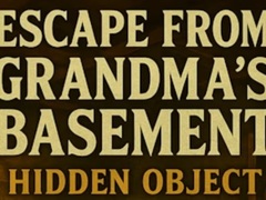 Spiel Escape From Grandma's Basement Hidden Object