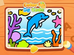 Spiel Color By Code: Dolphin