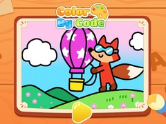 Spiel Color By Code: Hot Air Balloon