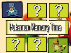 Spiel Pokemon Memory Time
