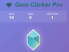 Spiel Gem clicker pro