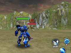 Spiel Jurassic Dinosaur Mech Battle