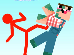 Spiel Red Stickman vs Craftmans