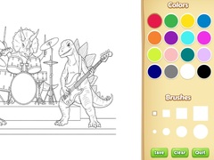Spiel Dinosaur Coloring Book For Kids