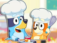 Spiel Jigsaw Puzzle: Bluey & Bingo Fancy Cooking