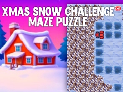 Spiel Xmas Snow Challenge Maze Puzzle