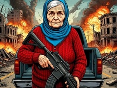 Spiel Grandma with machine-gun: Apocalypsis