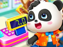 Spiel Jigsaw Puzzle: Baby Panda Shopping