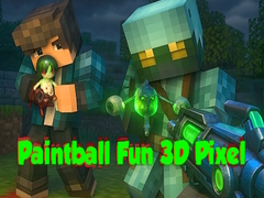 Spiel Paintball fun 3D Pixel 