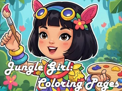 Spiel Jungle Girl: Coloring Pages