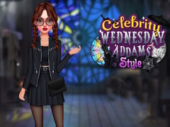 Spiel Celebrity Wednesday Addams Style