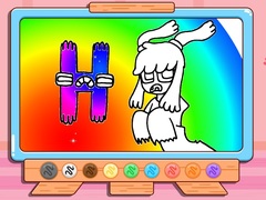 Spiel Coloring Book: Alphabet Lore H