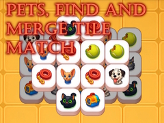 Spiel Pets, Find and Merge Tile Match