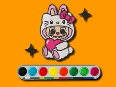 Spiel Labubu Coloring Adventure