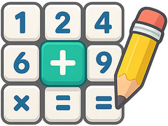 Spiel Math Crossword Puzzle Genius Edition
