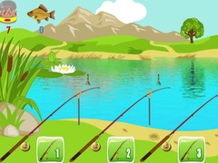 Spiel Fishing With Three Rods