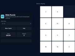 Spiel Sliding Puzzle