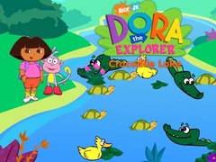 Spiel Dora The explorer  Crocodile Lake