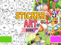Spiel Sticker Art Book 