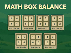 Spiel Math Box Balance
