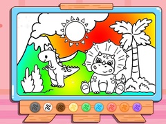 Spiel Coloring Book: Jurassic Dinosaurs