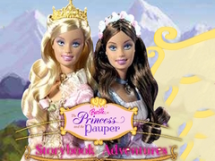 Spiel Barbie as the Princess and the Pauper Storybook Adventures
