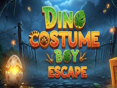 Spiel Dino Costume Boy Escape
