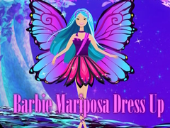 Spiel Barbie Mariposa Dress Up