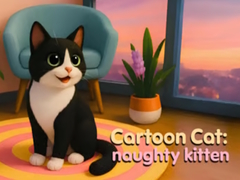 Spiel Cartoon Сat: naughty kitten
