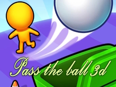Spiel Pass the ball 3d