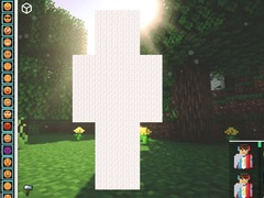 Spiel Draw a Skin for Mineblock with Physics