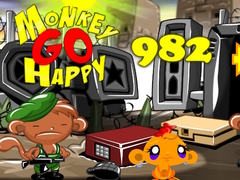 Spiel Monkey Go Happy Stage 982