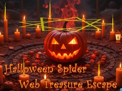 Spiel Halloween Spider Web Treasure Escape