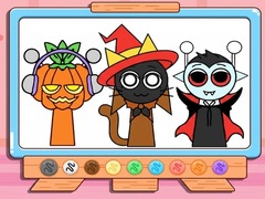 Spiel Coloring Book: Incredibox Sprunki Halloween