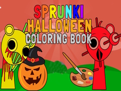 Spiel Sprunki Halloween Coloring Book