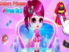 Spiel Unicorn Princess Dress Up