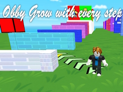 Spiel Obby Grow with every step