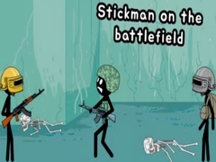Spiel Stickman on the battlefield