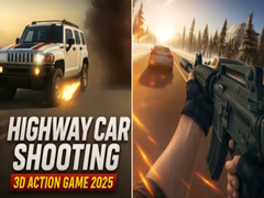 Spiel Highway Car Shooting 3D Action Game 2025