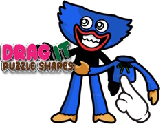 Spiel Drag it Puzzle Shapes