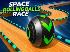 Spiel Space Rolling Balls Race