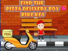 Spiel Find the Pizza Delivery Boy Bike Key