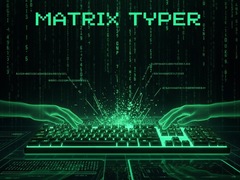Spiel Matrix Typer Game