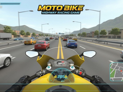 Spiel Moto Bike Highway Racing Game
