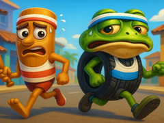 Spiel Brainrot Marathon: Italian Animal Race