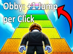 Spiel Obby: +1 Jump per Click