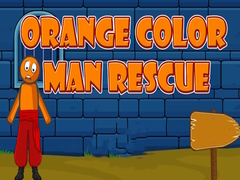 Spiel Orange Color Man Rescue